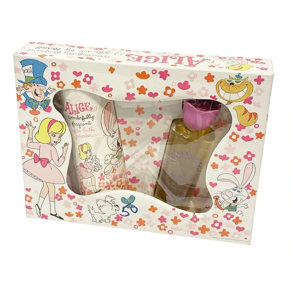 Vintage 1966 Alice in Wonderland Beauty Set Skincare NEW‎
